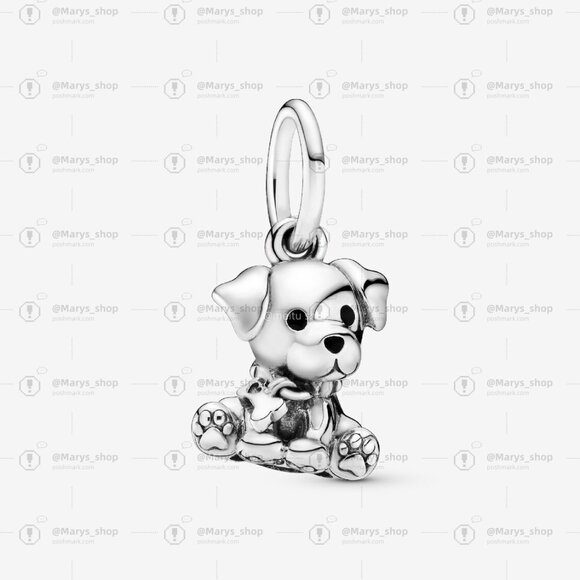 Pandora Labrador Puppy Dog Dangle Charm - Picture 1 of 6